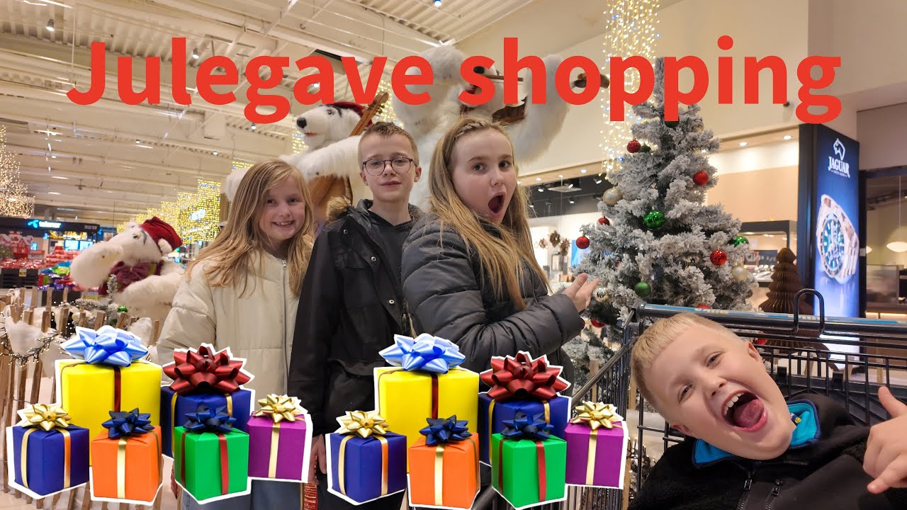 Vi Går Amok i Juleshopping! – Gavejagt, Hygge & Kaos! 🎁 🎄