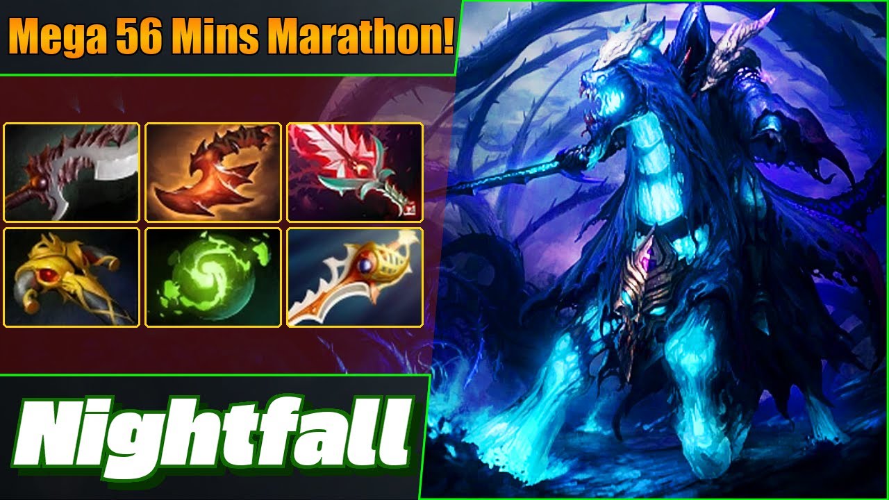 Nightfall Abaddon Carry 💪 Mad 56 Mins Marathon! Dota 2 DotaPulse Highlight Gameplay