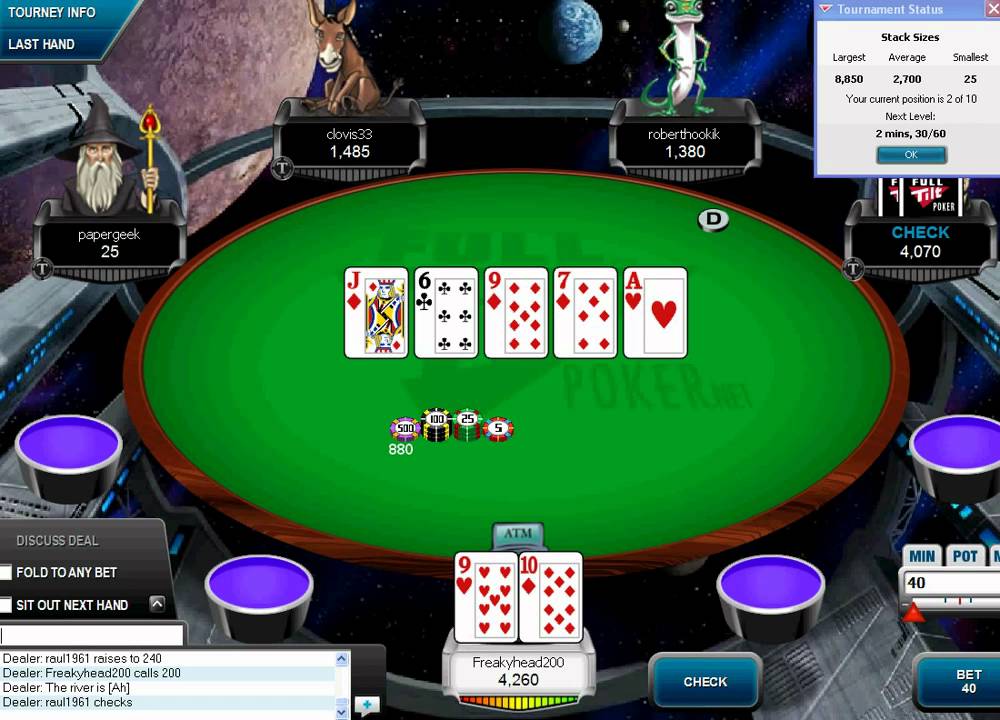 Full Tilt Poker.net- Epic Game!