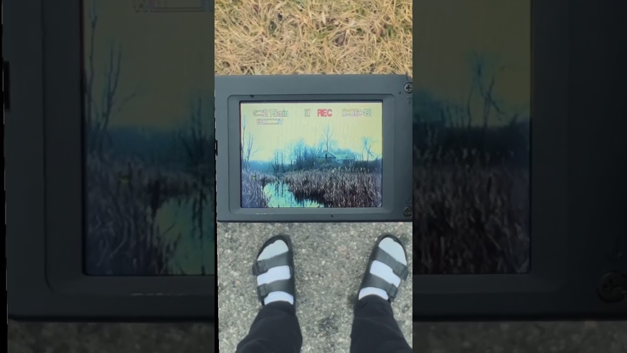 What a VHS Camera Feels Like to Shoot
