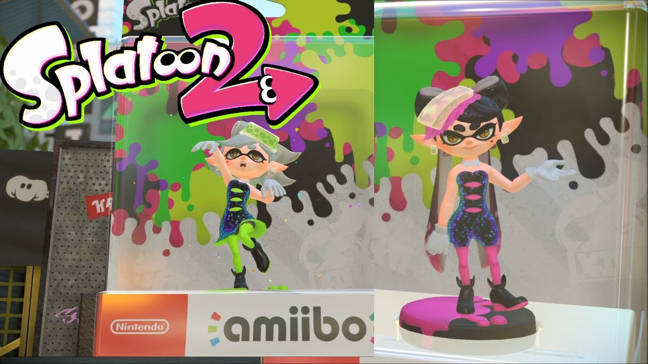 Splatoon 2 : lecture amiibo Ayo & Oly FR