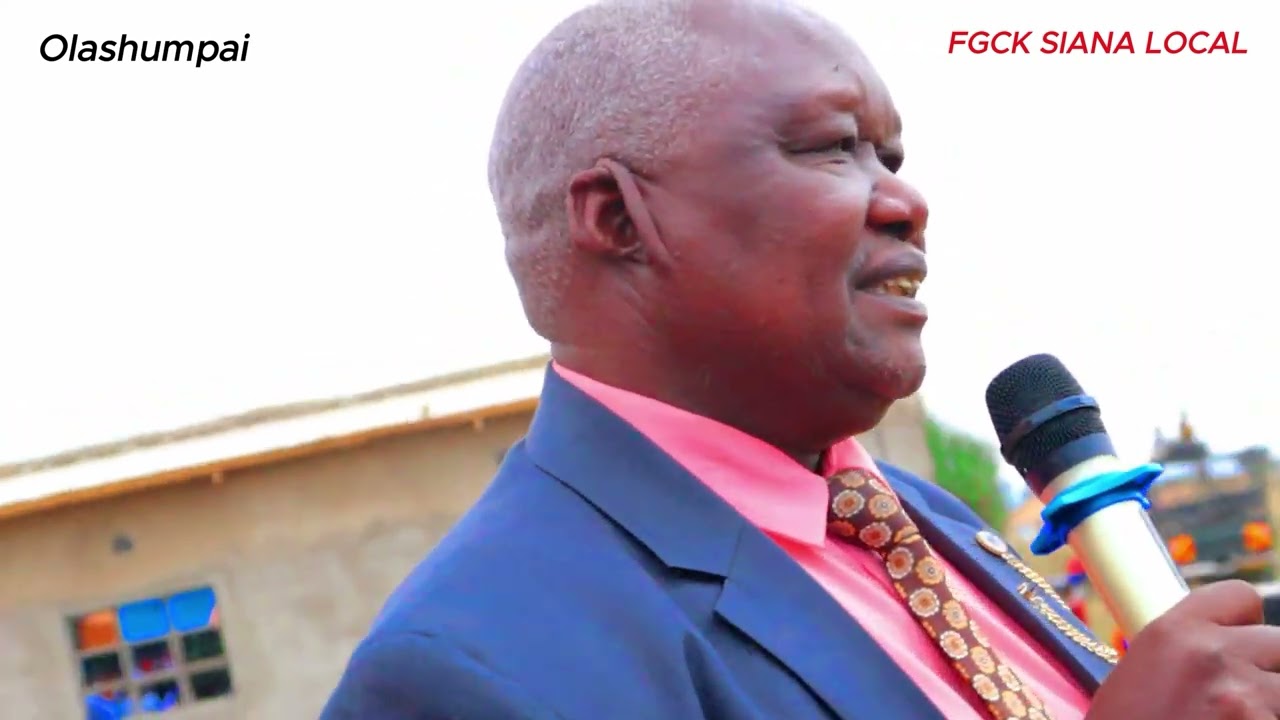 REV. Musa Meigara speach on the siana local conference
