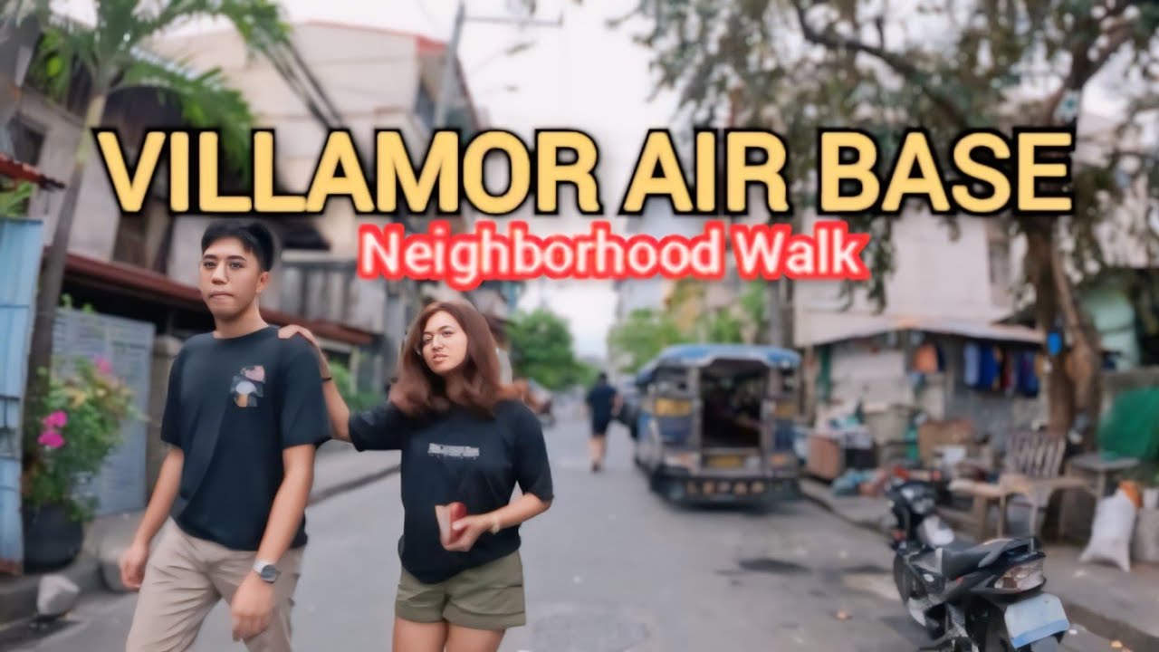 Walking Tour Around Villamor Air Base Pasay City Philippines