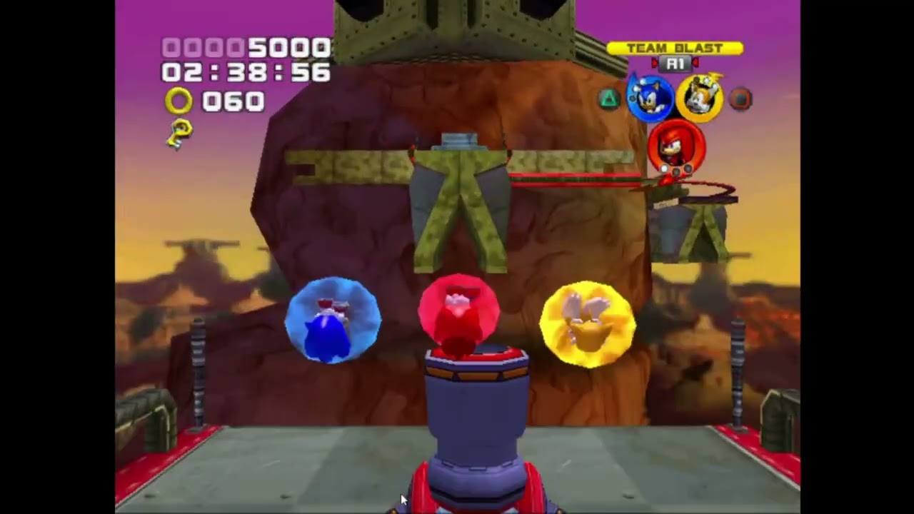 dont fall! - Sonic HEROS Team sonic