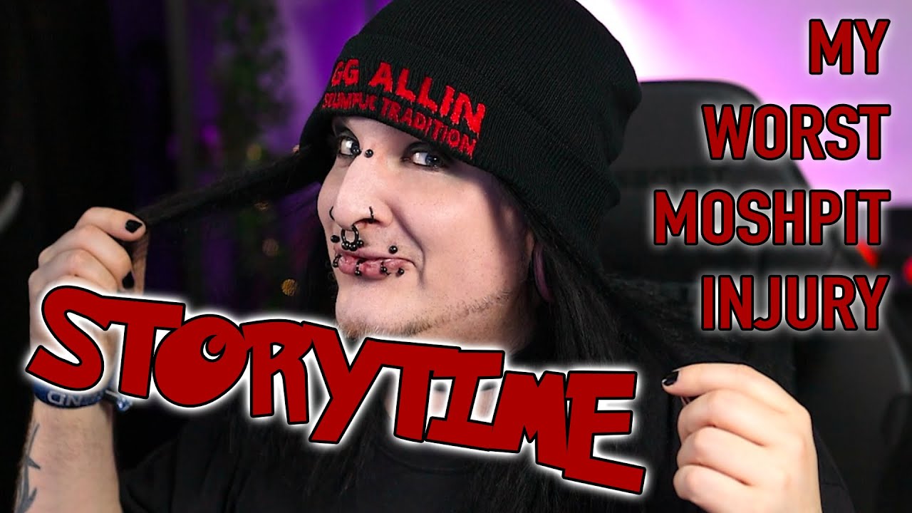 MY WORST MOSHPIT INJURY (Thank You Slipknot) - #STORYTIME | Special Sunday | crIIEEpz