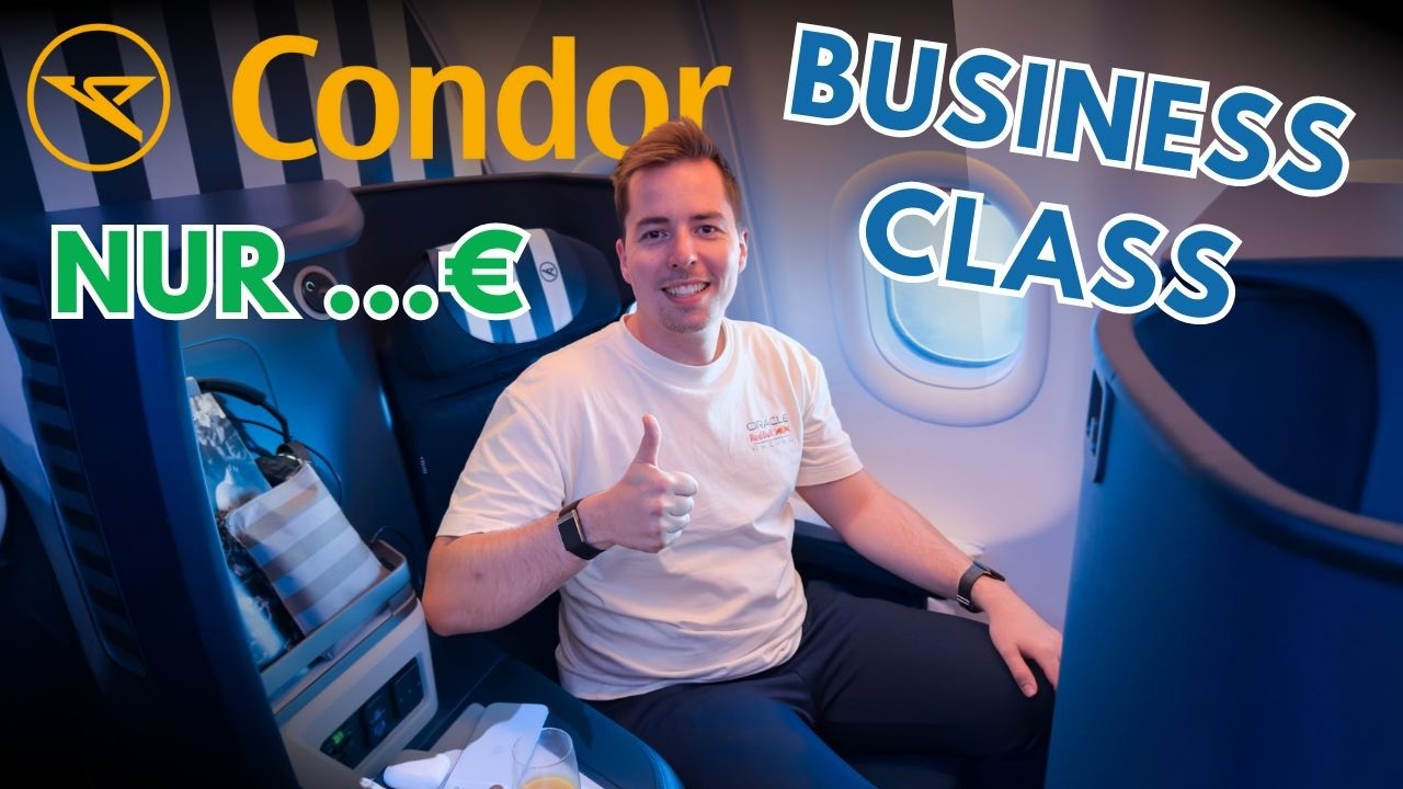 Upgrade-Trick bei Condor: Business Class zum Schnäppchenpreis