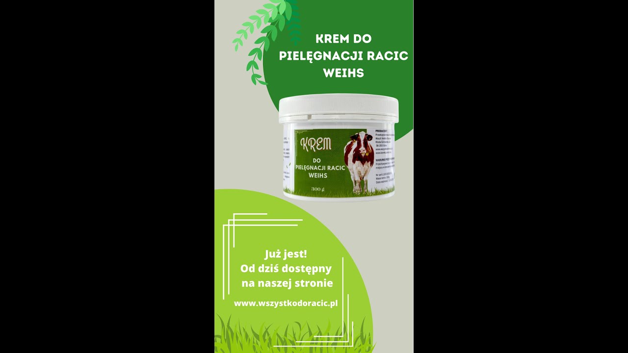 Innowacyjny krem do pielęgnacji racic WEIHS 🐄