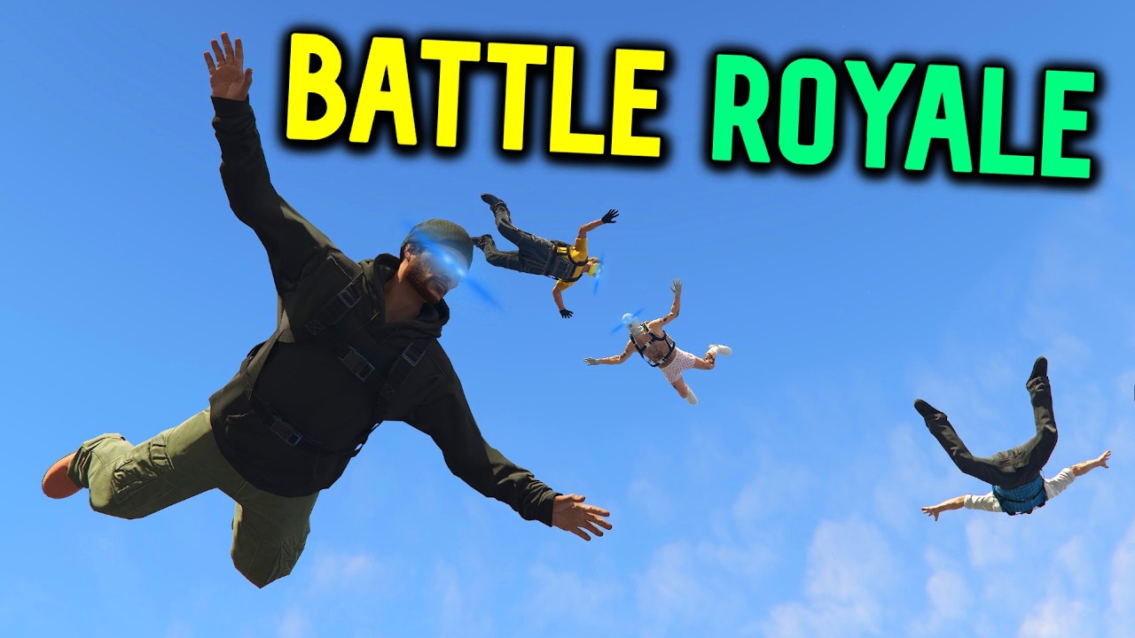 BATTLE ROYALE | GTA 5 HIDE & SEEK!