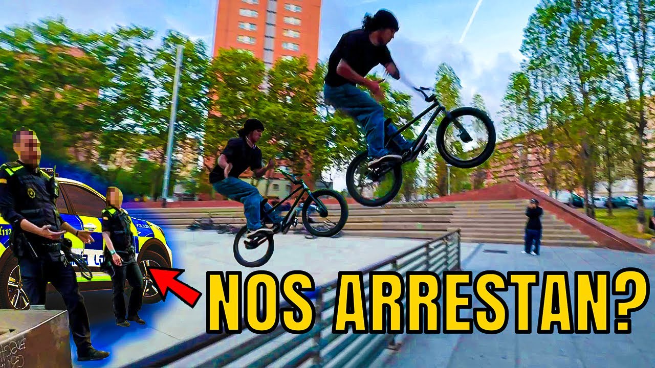 Tenemos Problemas con la Policía 🚓 Sesión de BMX Nivel 