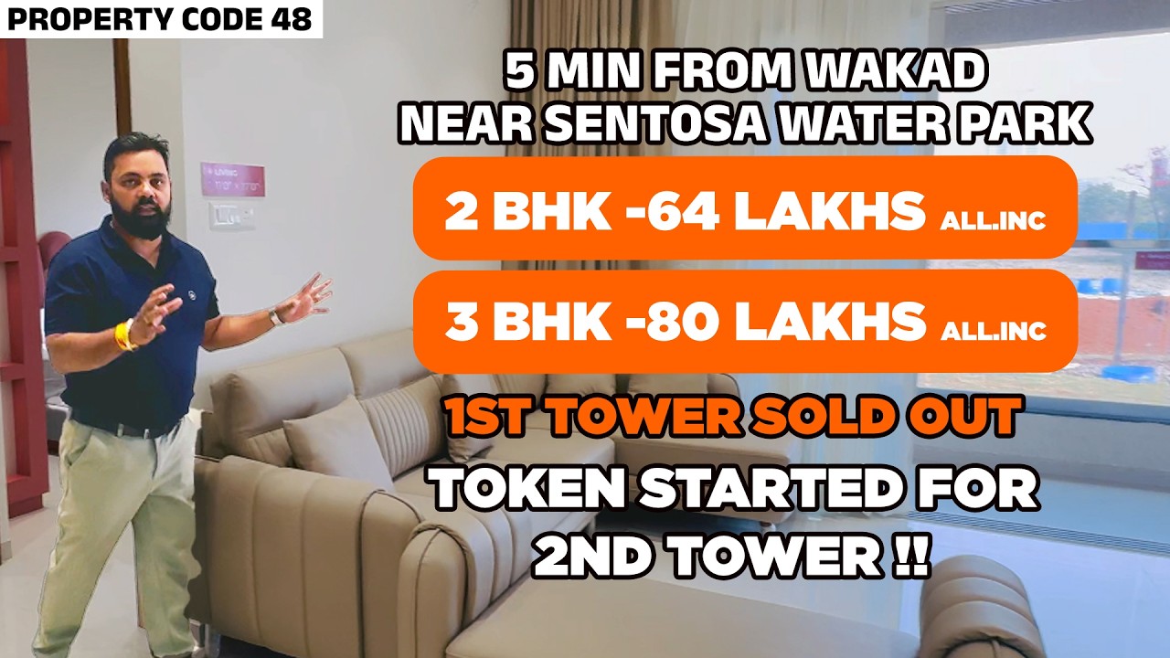5 Minutes from Wakad | 2 bhk ₹64 Lakh | 3 Bhk ₹80 lakh | Pre-Launch Discount | Realty Essentia