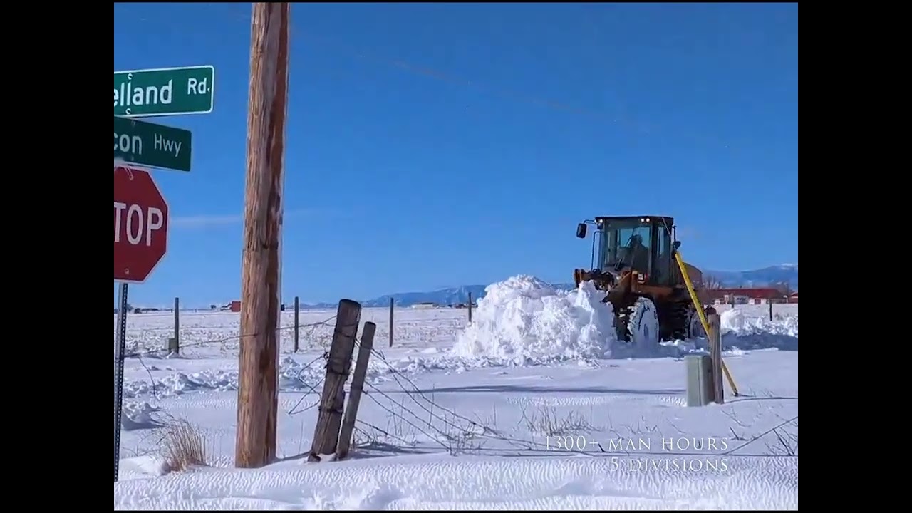 Winter Storm Response - Activated to help locate missing person turns into 1300 hours of service.
