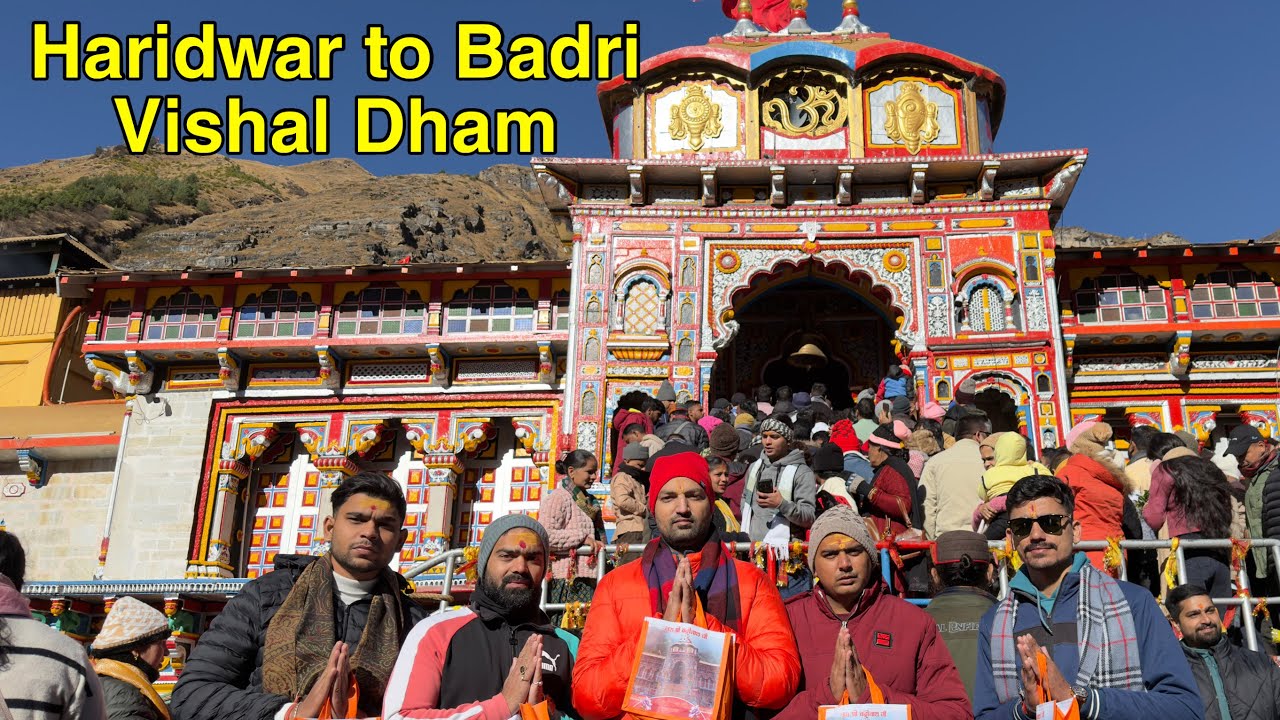 Haridwar to Badrinath in Just 16:49 Minutes. Shri Badri Vishal Dham Darshan karne ke liye Pahuch gye
