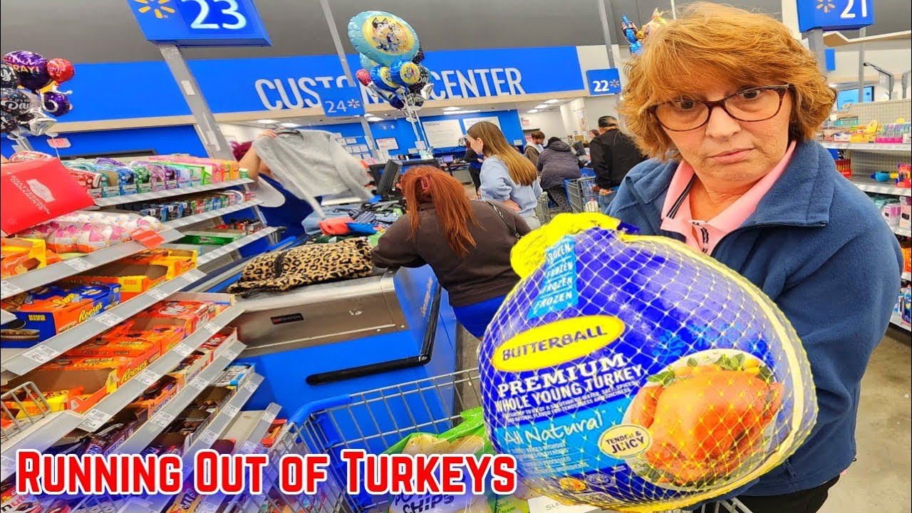 Black Friday Vibes Already?! Thanksgiving Turkey Shopping at Walmart in Lakeland Got CRAZY!