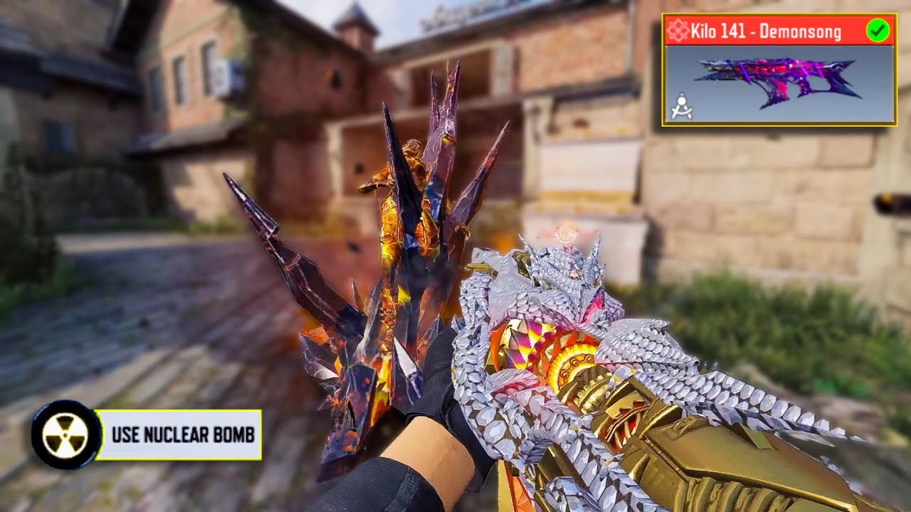 Hardpoint Ranked Nuke с мифическим KILO141 &laquo;Демоническая песня&raquo; Лучший оружейник COD: Mobile