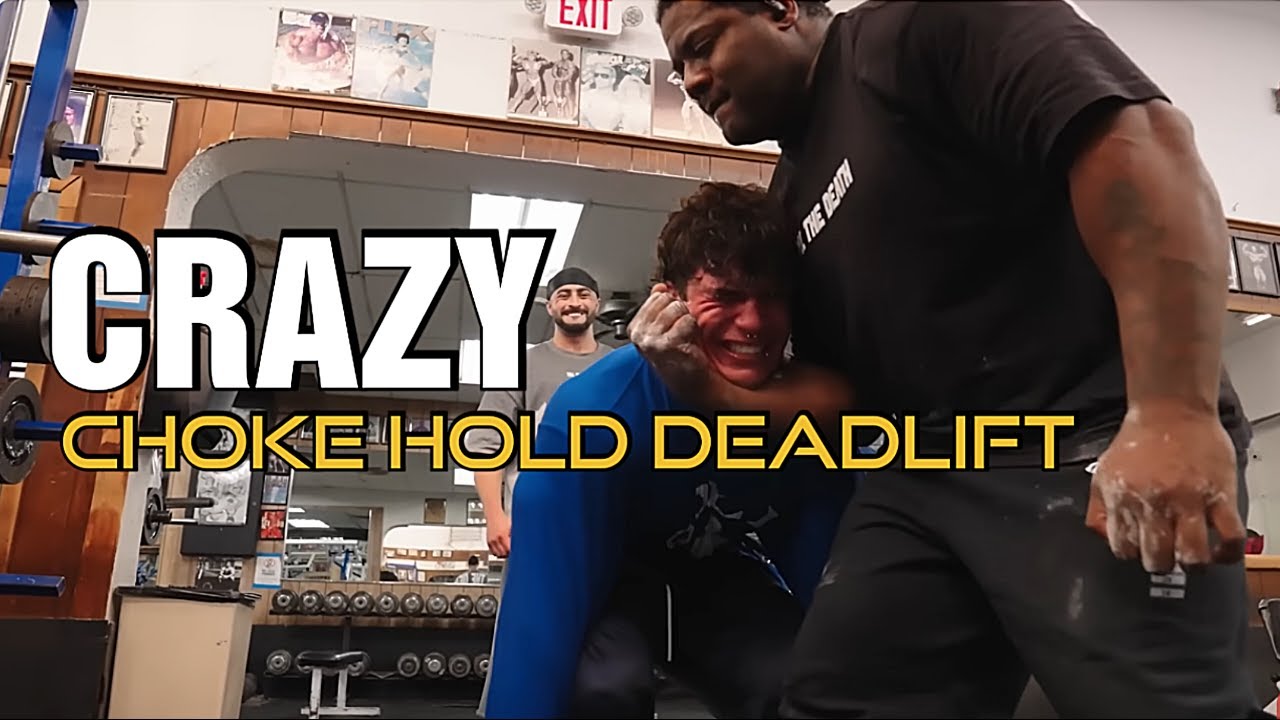 Shizzy Deadlifting At Most Dangerous Gym