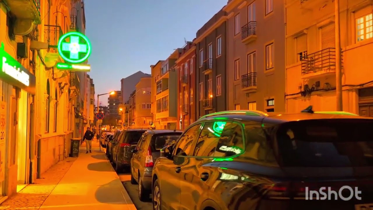 Walking Lisbon: From Gago Coutinho to Arroios at Dusk
