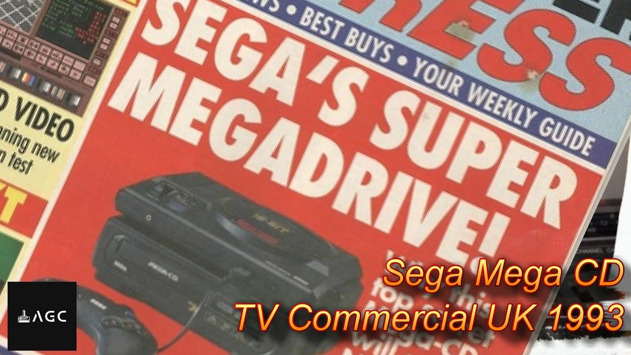 TV Commercial Retro Gamer -  Sega Mega CD - 2nd Var. UK 1993 | Game Archive