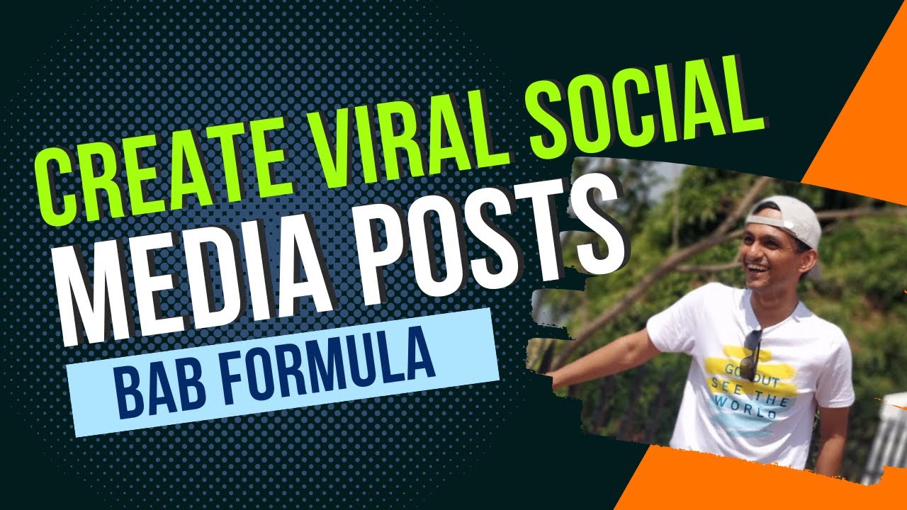 Create VIRAL SOCIAL MEDIA POSTS with this amazing COPYWRITING FRAMEWORK - BAB copywriting formula