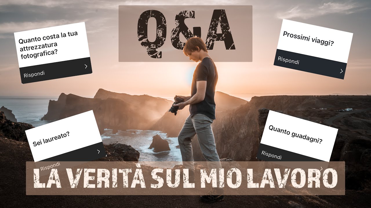 QUANTO e COME guadagna un FOTOGRAFO di VIAGGIO | Q&A  📸