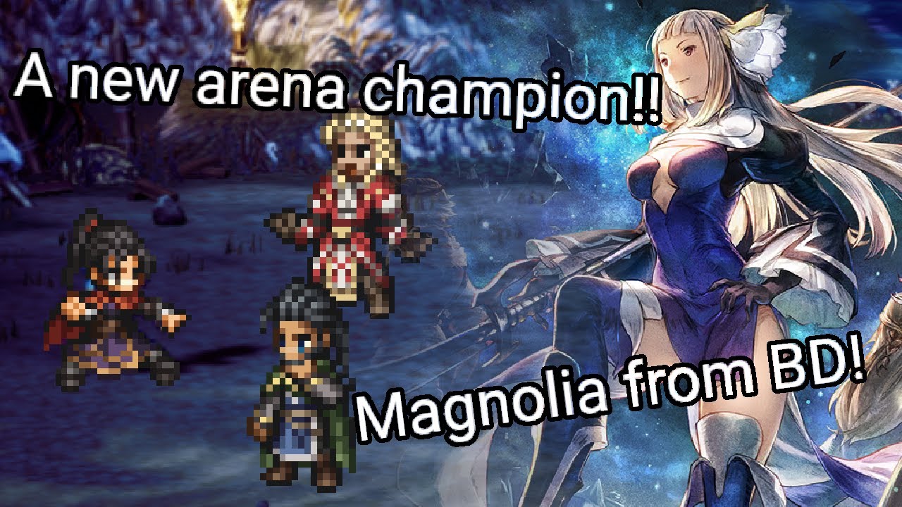 Magnolia Pulling, Mirgardi Arena! - JP Ver Octopath Traveler: Champions of the Continent