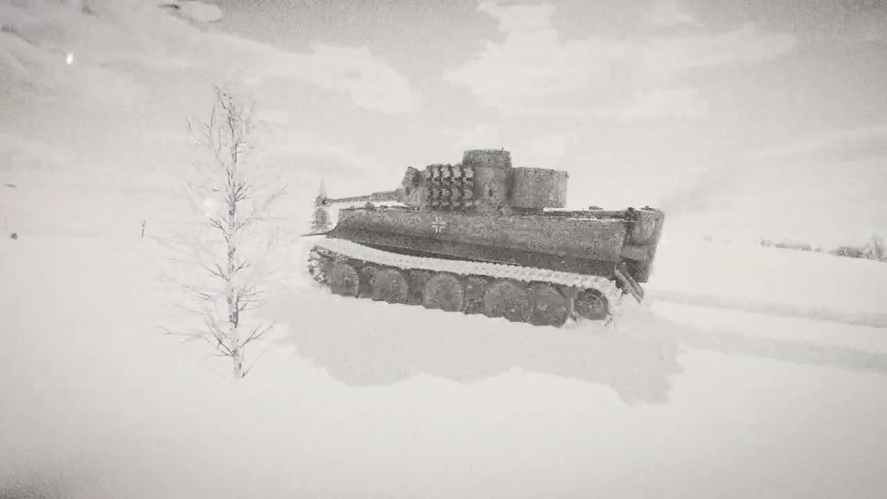 WW2 Edit of Tiger H1 and Bf 109 K-4