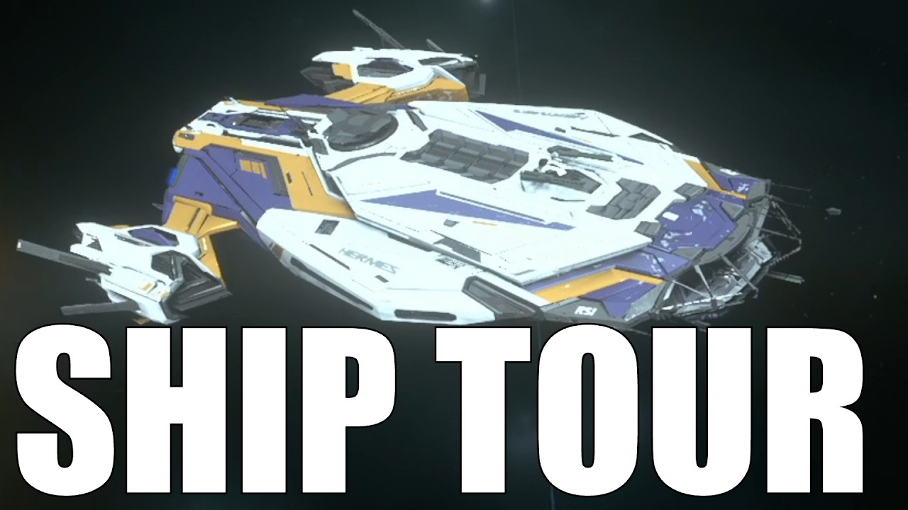RSI Hermes - Еще один тур по кораблю Star Citizen