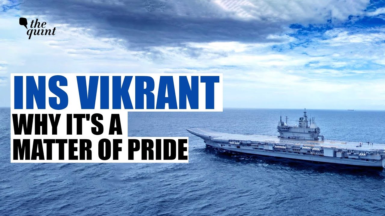 INS Vikrant Starts Sea Trial | Why It's a Historic Moment for India