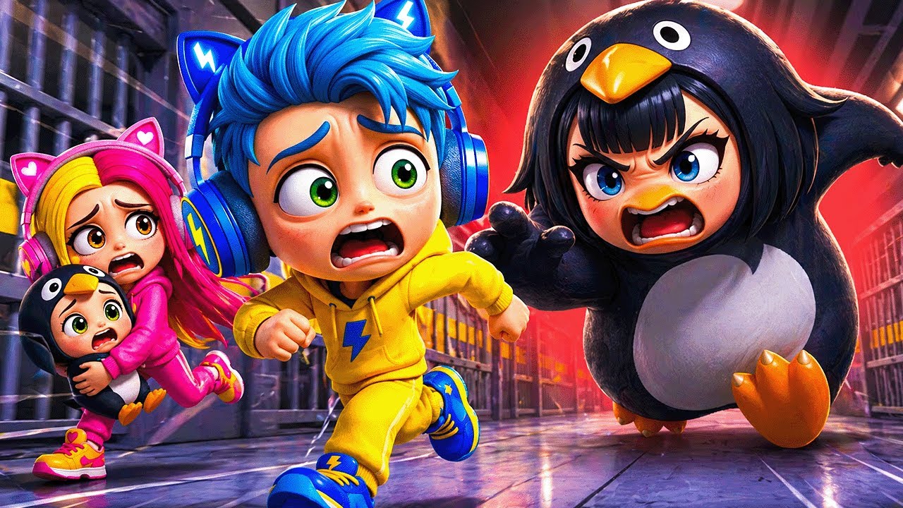 ЕЩЁ ОДИН БЕЗУМНЫЙ МЕМ: GUGU GAGA PENGUIN!!! 🐧 *куда мы катимся?*