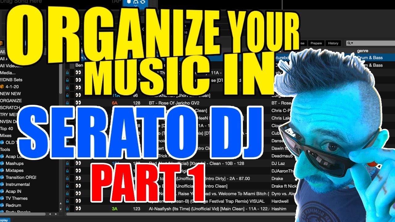 Organizing Music in Serato DJ PRO Part 1