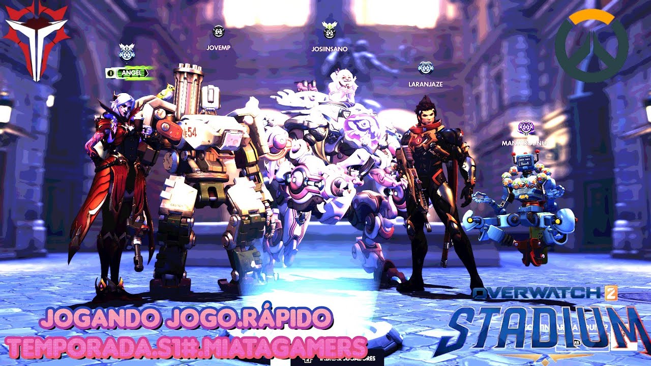 Overwatch.miatagamers.temporada.1.a.vingança.da.talon.vendetta.jogando.jogo.rápido.ptbr