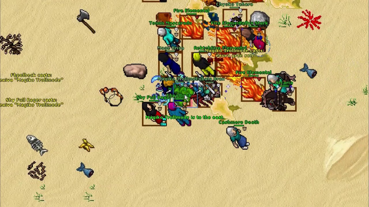 Tibia Honbra - Hit Os vs Timed Out
