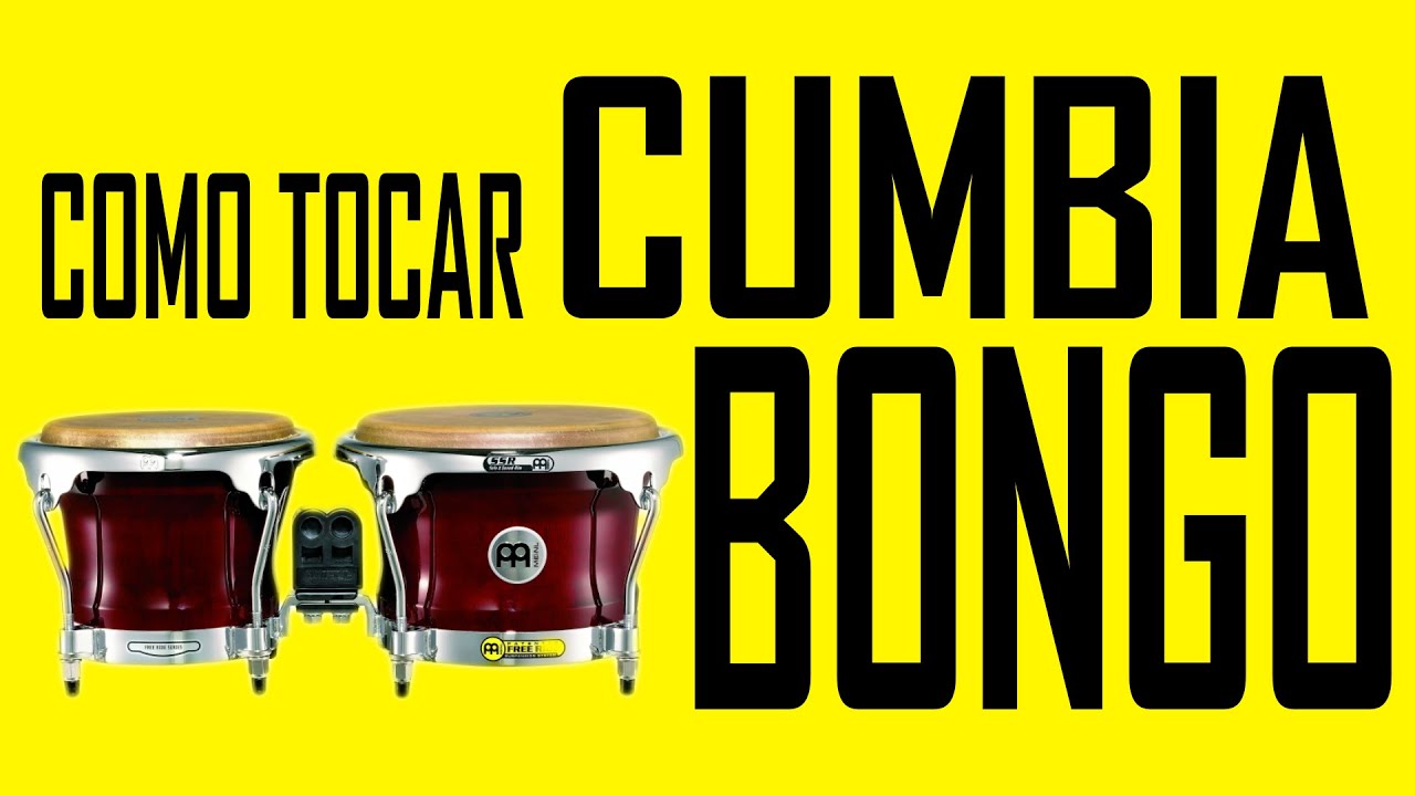 COMO TOCAR CUMBIA - BONGO Y CAMPANA WITH ENGLISH SUBTITLES