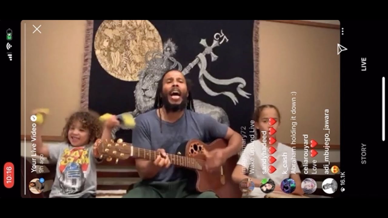 Ziggy Marley #TogetherAtHome LIVE Stream – March 23, 2020