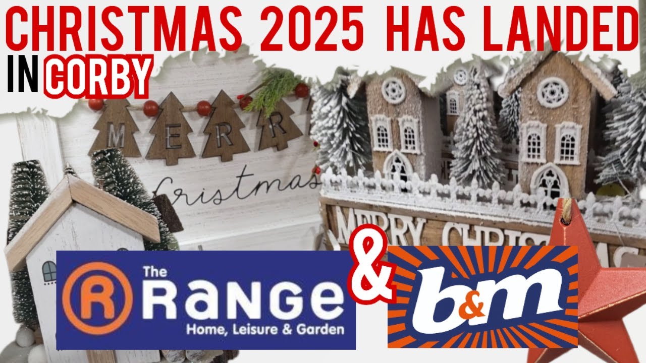 Я ХОЧУ ВСЁ ЭТО!!! Рождество 2025 в The Range и B&M