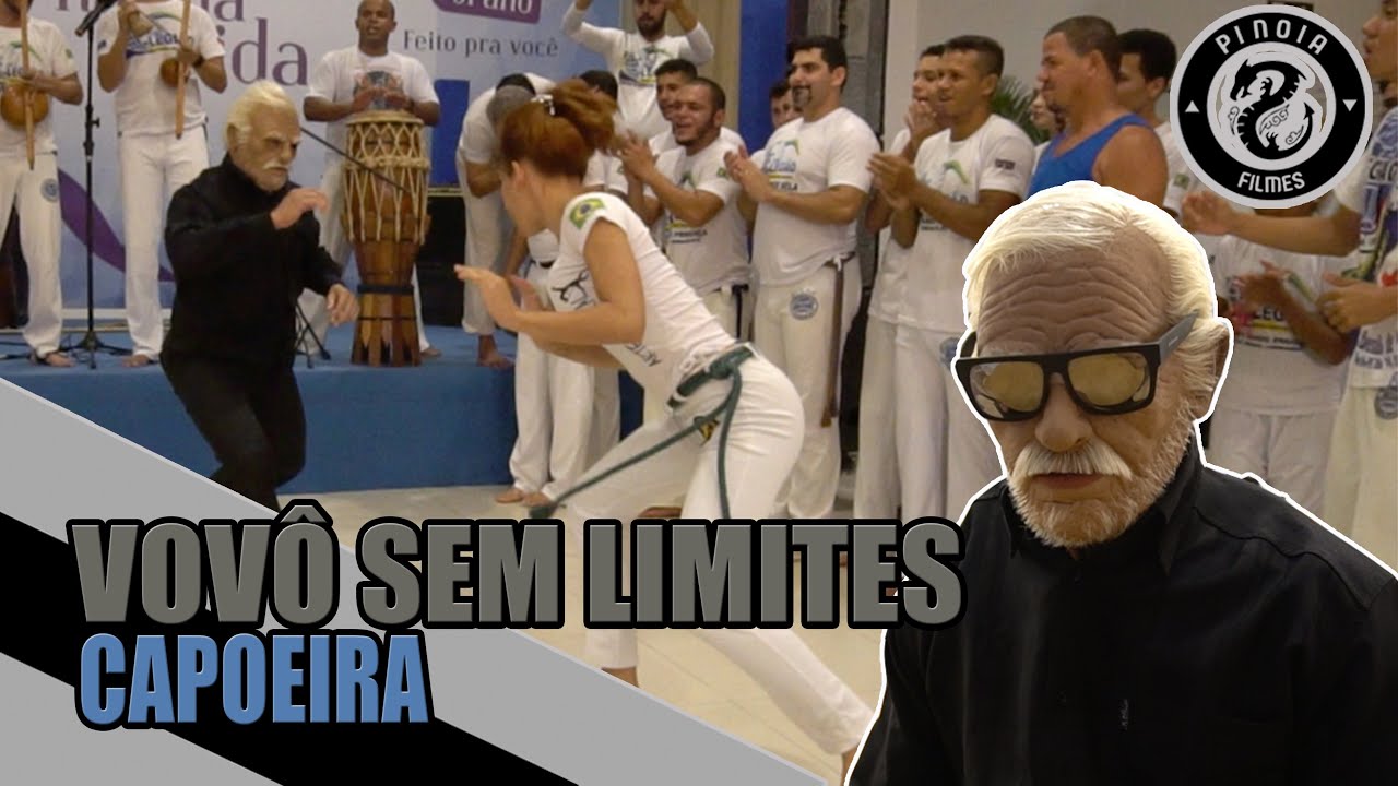 Old Man Capoeira Prank - Vovô jogando capoeira