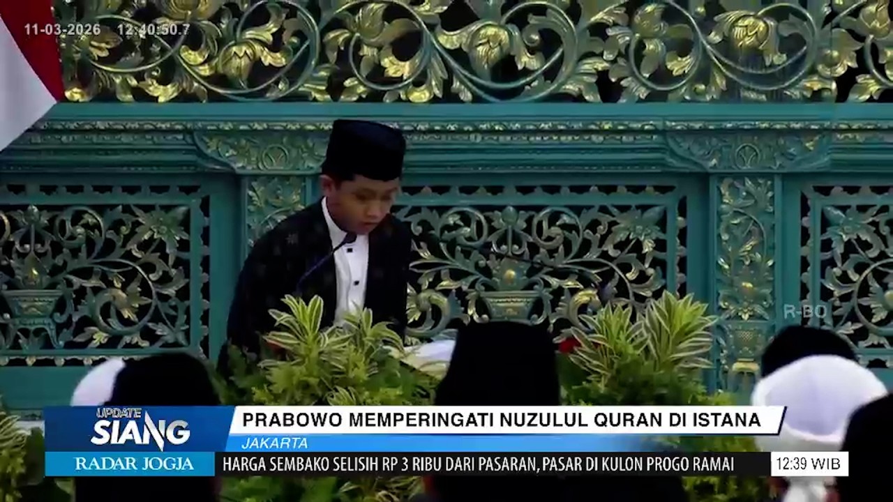 Presiden Prabowo Peringati Nuzulul Quran di Istana Negara
