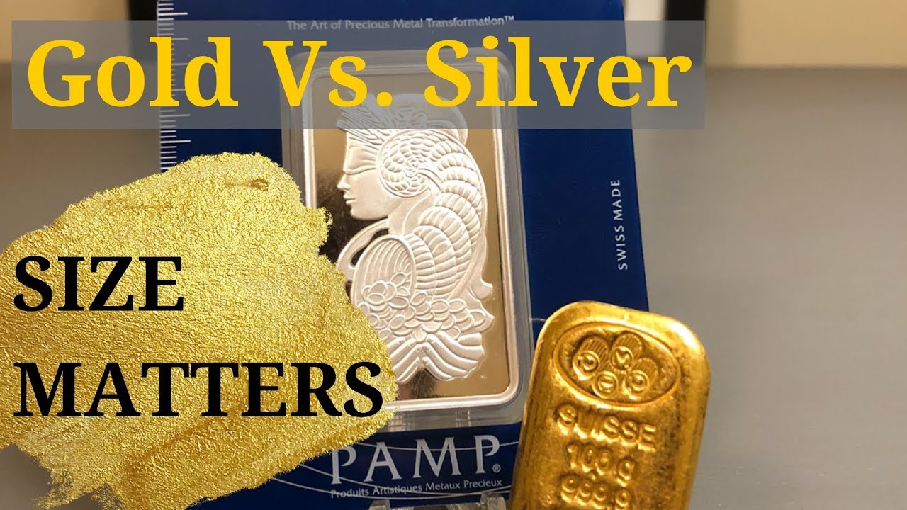 100 Grams Gold Vs. 100 Grams Silver