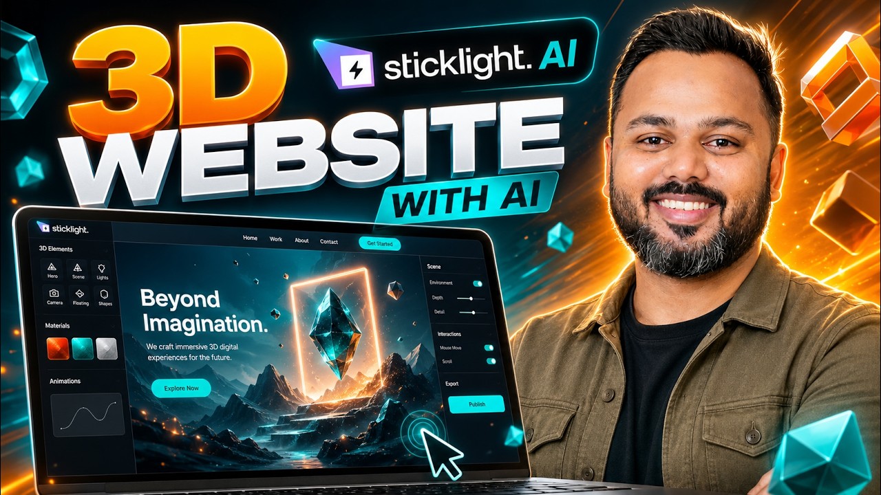 Build a 3D Website With One Prompt (No Coding)
