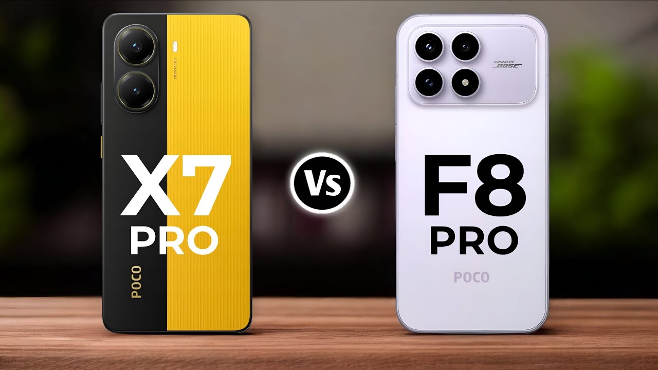 Poco X7 Pro 5G против Poco F8 Pro 5G &mdash; полное сравнение