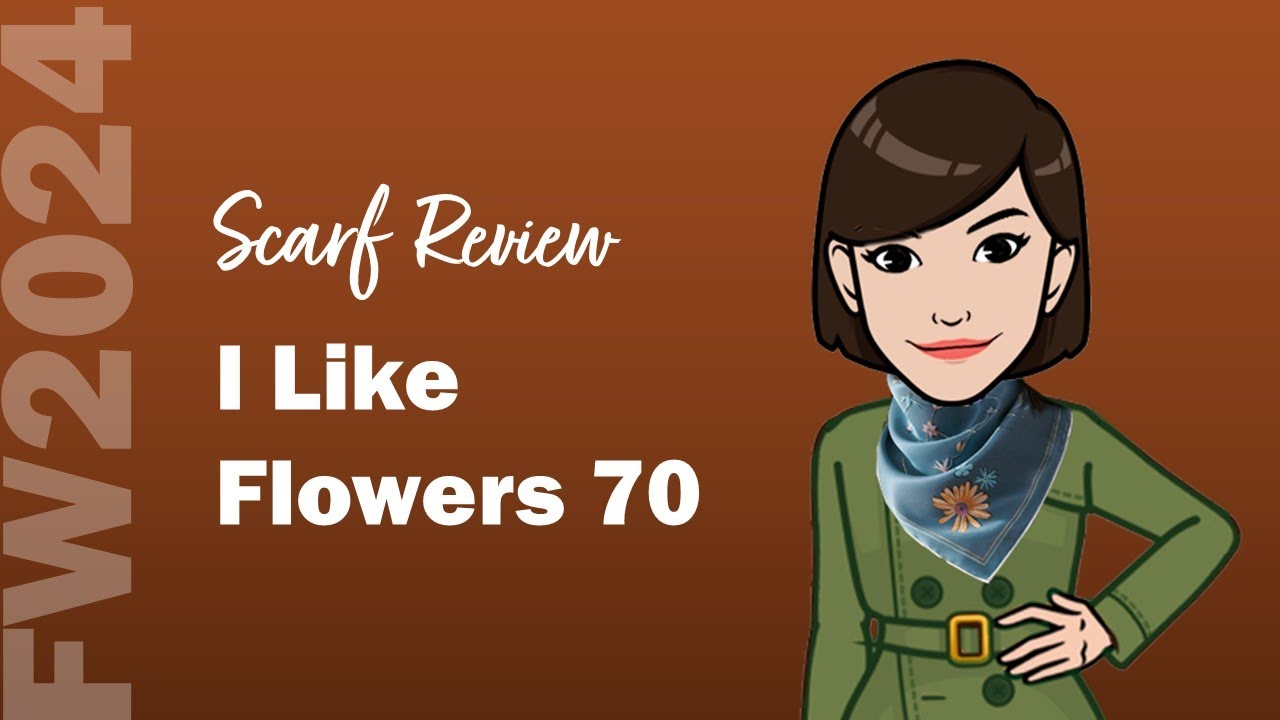 Herm&egrave;s FW2024 Scarf Review | I Like Flowers 70 by Leigh Cooke | Cranleyplace