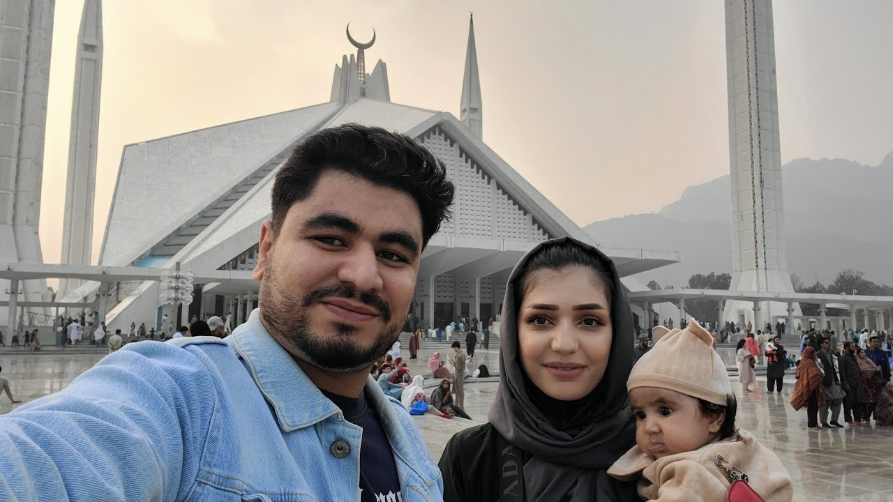 اولین چکر ما به مسجد فیصل اسلام آباد 🥰