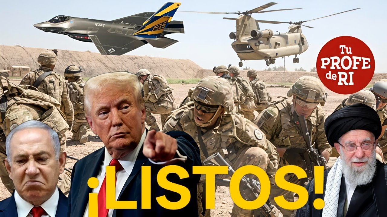EEUU CONCENTRA ENORME FUERZA AÉREA EN EL PÉRSICO. PRACTICA FUEGO REAL | IRÁN DESPLIEGA 2000 MISILES