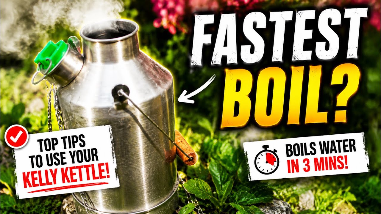 Putting The Kelly Kettle stove and Ultimate Base Camp Cook Kit To The Test!