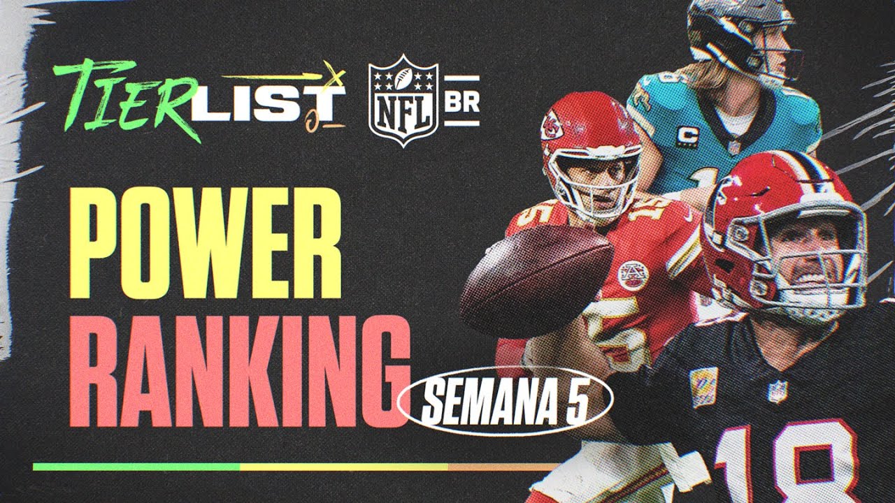 POWER RANKING - SEMANA 5 | TIER LIST NFL 2024