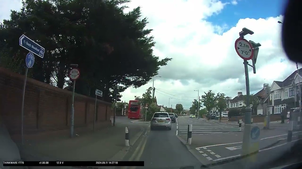 Wanstead Driving Test Route Charlie Browns Roundabout Towards Chelmsford Romford