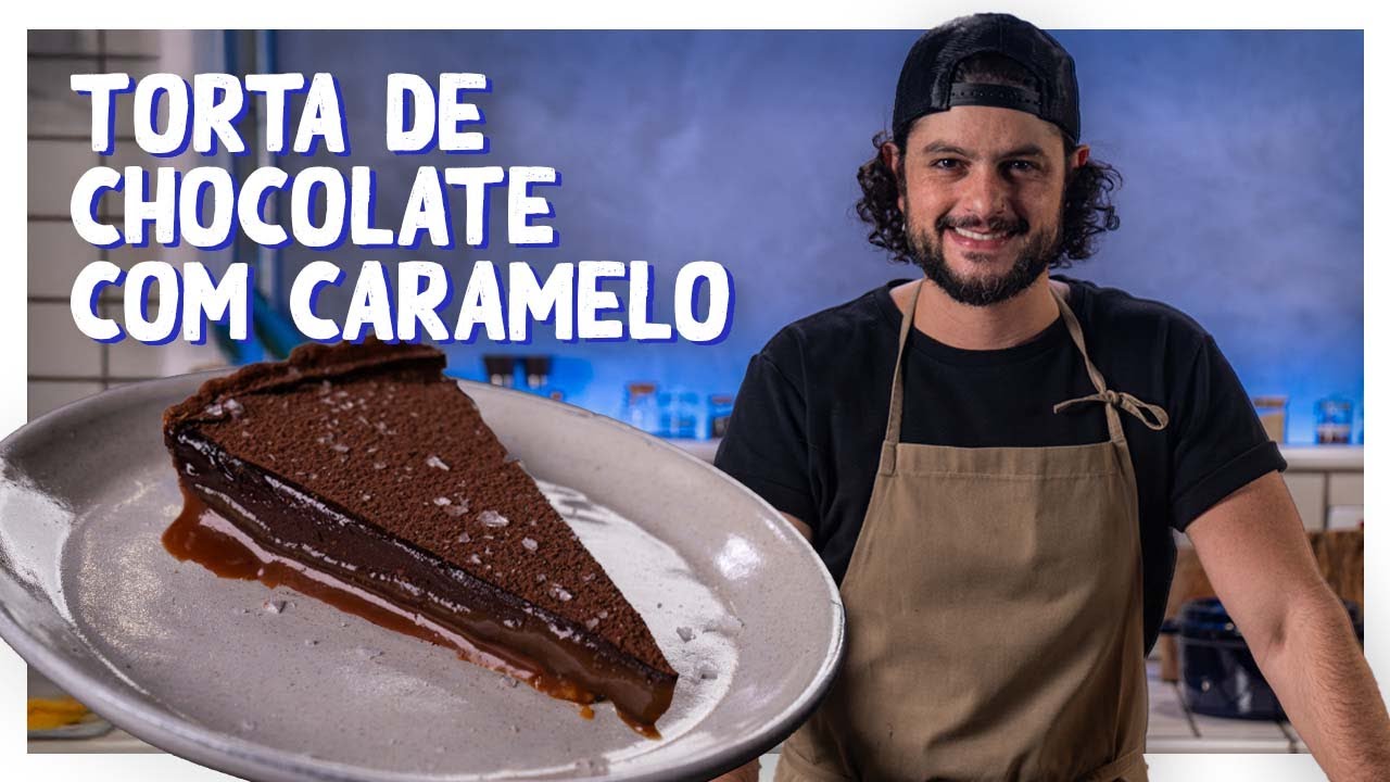 TORTA DE CHOCOLATE COM CARAMELO | Mohamad Hindi