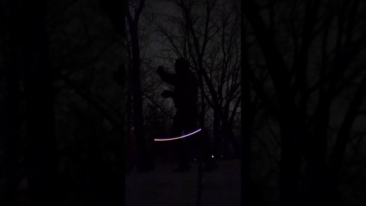 Sash whip at night.