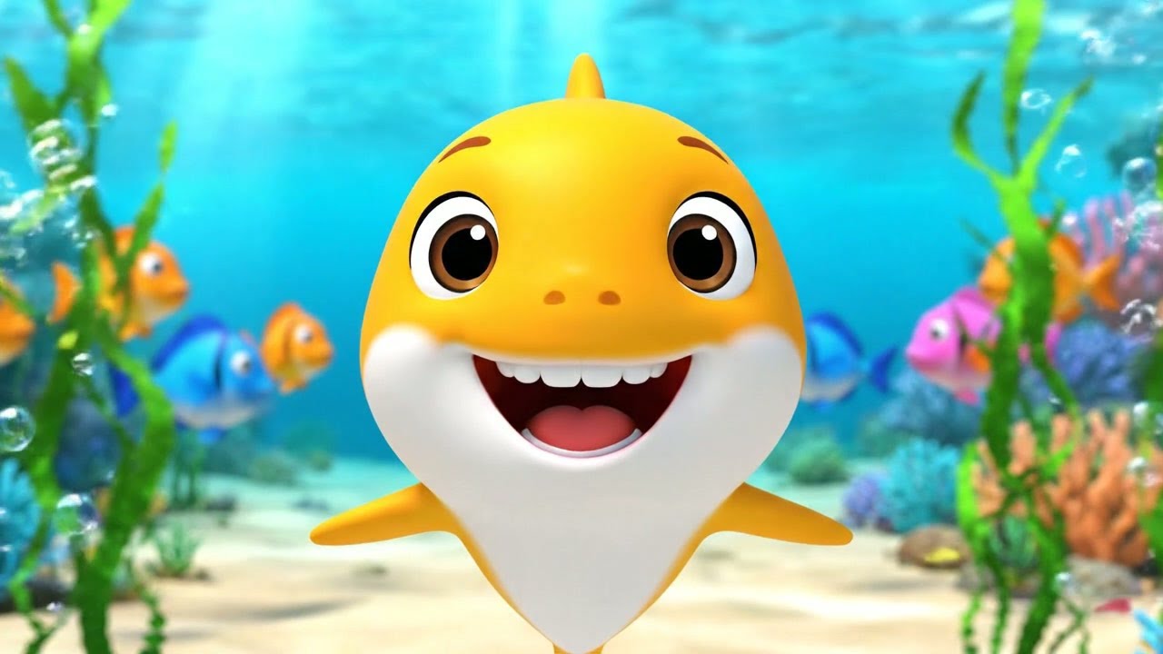 Baby Shark’s First Big Swim Race 🦈🏁🌊 | 3D Animated Nursery Rhyme for Kids