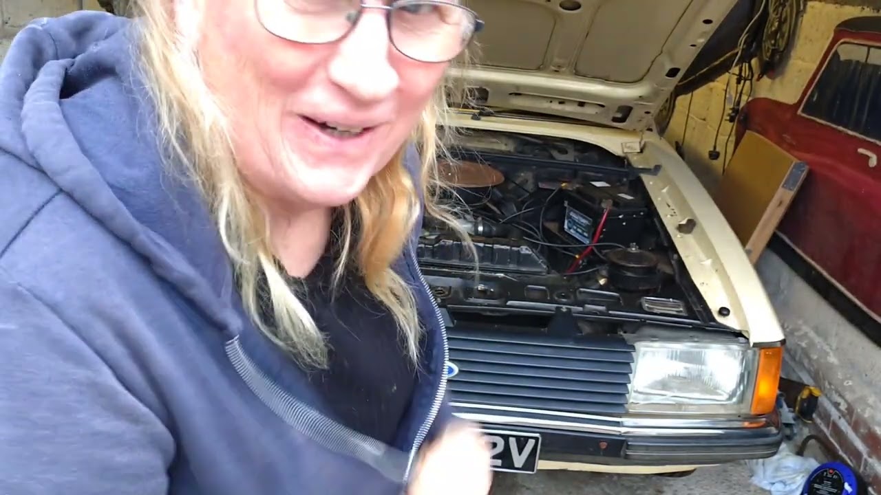 Запуск Ford Granada MK2