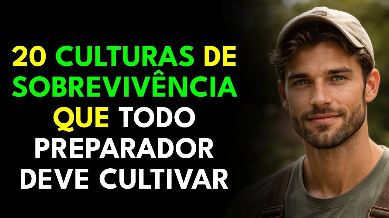 20 CULTURAS DE SOBREVIVÊNCIA QUE TODO PREPARADOR DEVE CULTIVAR